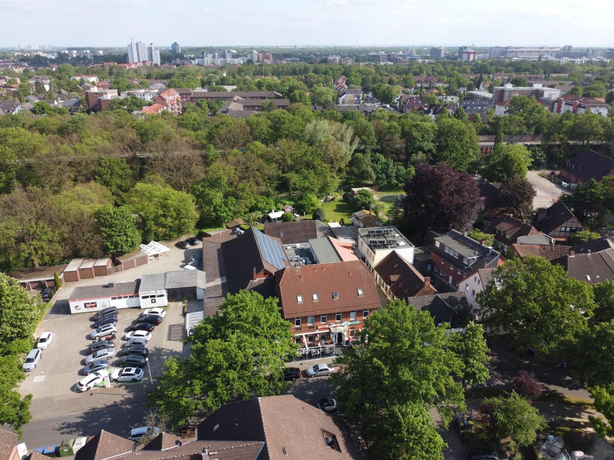 Gaststaette Zur Eiche Hotel Hannover Bagian luar foto